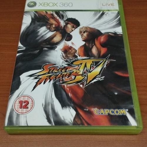 Street Fighter IV Xbox 360 game used, fighting genre
