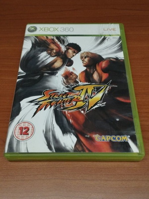 Street Fighter IV Xbox 360 game used, fighting genre