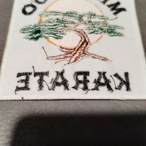 Miyagi do karate embroidered patch new