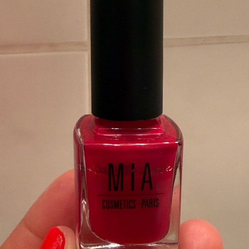 MIA nail polish Paris Ruby slightly used