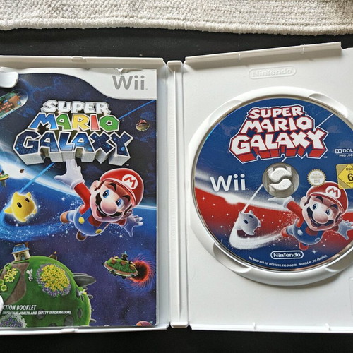 Super Mario Galaxy Nintendo Wii like new with complete manual