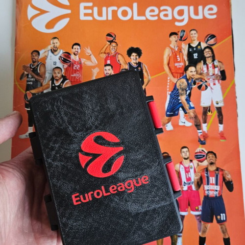 Euroleague 2026 Panini Sticker Case new, 3D printed