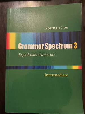 Grammar Spectrum 3 Intermediate book like new, Norman Coe