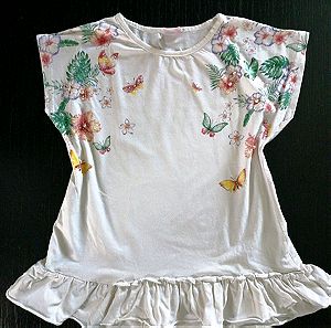 Κοριτσίστικη μπλούζα με λουλούδια