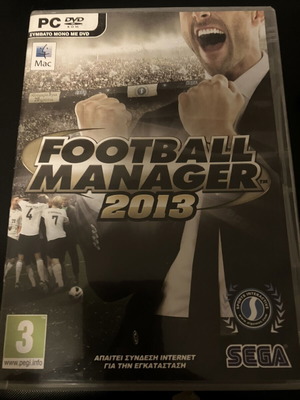 Football Manager 2013 PC game in excellent condition