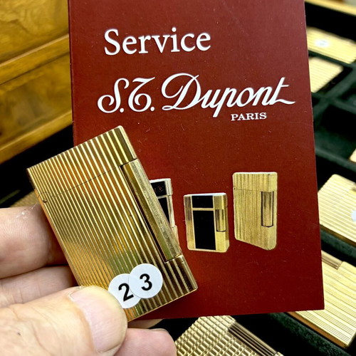 DuPont N23 Slim Gold Lighter like new