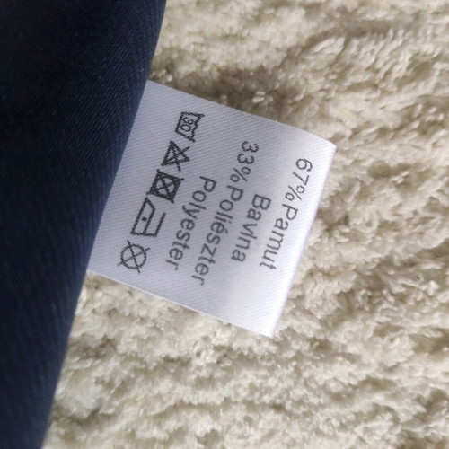 Mystic blue dress like new with removable white belt