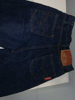 Women’s denim bermuda with broken zipper, blue, size S