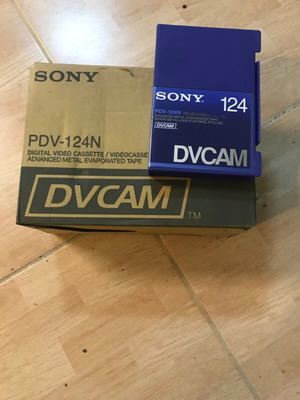 Sony PDV-124N DVCAM new, pack of 10, 124 minutes