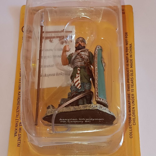 Assyrian Infantryman figure like new, sealed