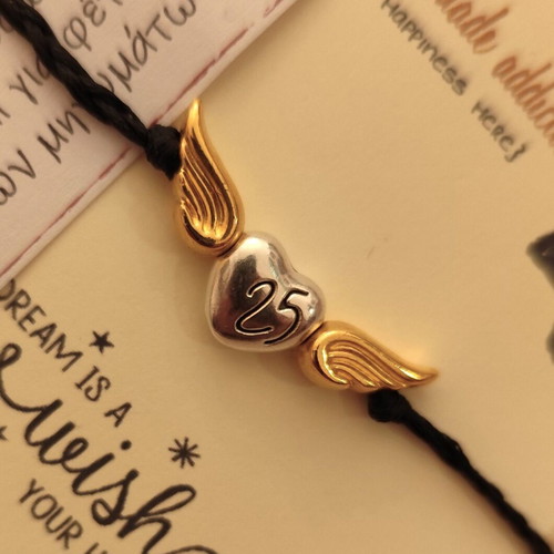 Gouri 2025 bracelet new, 24K gold plated and silver tone