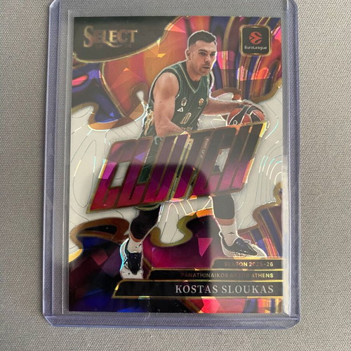 Panathinaikos 2025-26 Panini Euroleague card lot (13 cards)