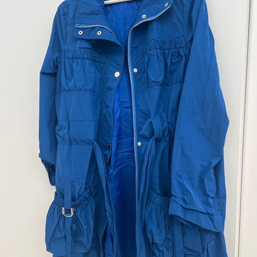 Spring Trenchcoat blue like new, size L