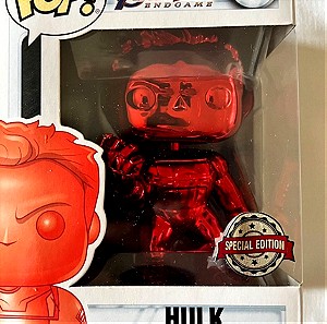 Funko pop Hulk red chrome