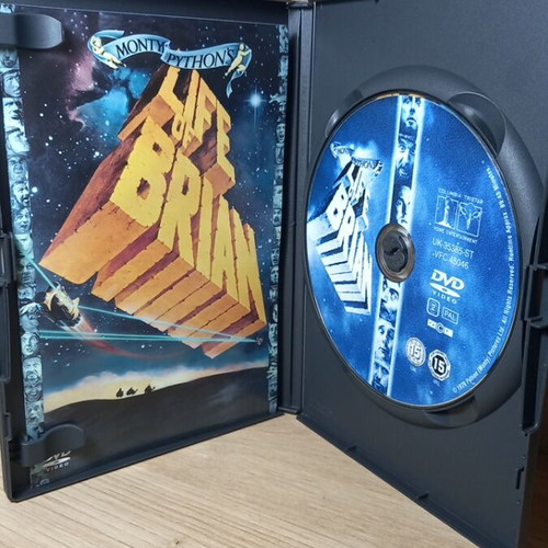 Monty Python's Life of Brian DVD with Greek subtitles, like new