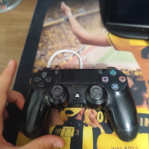 PS4 controller used, wired only