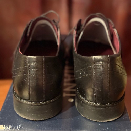 Damiani men's shoes like new, black, size 41