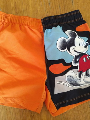 Disney Mickey Mouse kids' swimwear like new, size 7-8 years, 122-128 cm