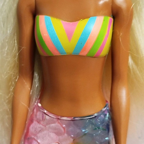 Barbie Colour Reveal Mermaids used, two with defects
