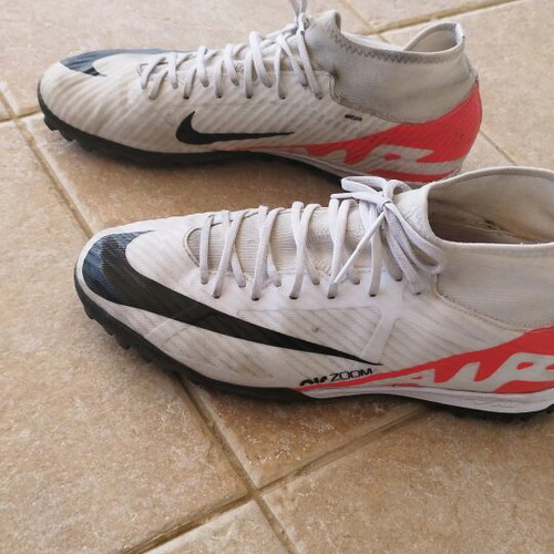 Nike Zoom Mercurial TF and Adidas X Crazyfast football shoes size 43, new and with small tear