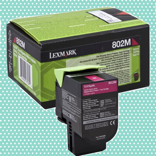 Toner Lexmark Magenta 802M genuine new