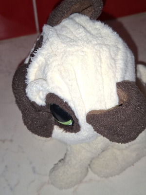 Furreal plush dog used