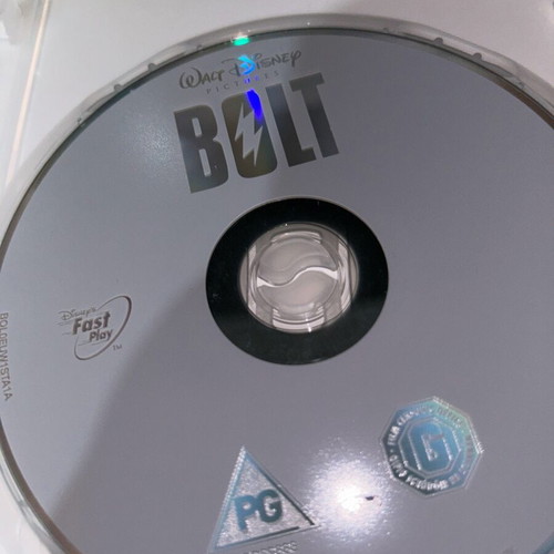 Bolt DVD new, dubbed