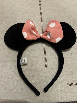 Στέκα παιδική Minnie Mouse σαν καινούργιο, Marks & Spencer, μαύρη με ροζ πουά
