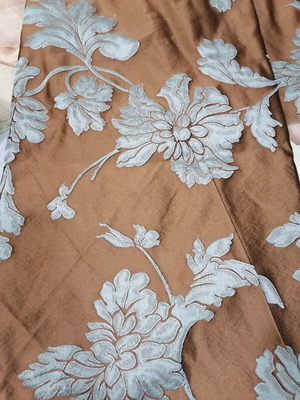 Pure silk fabric, 1.5m width x 1m length