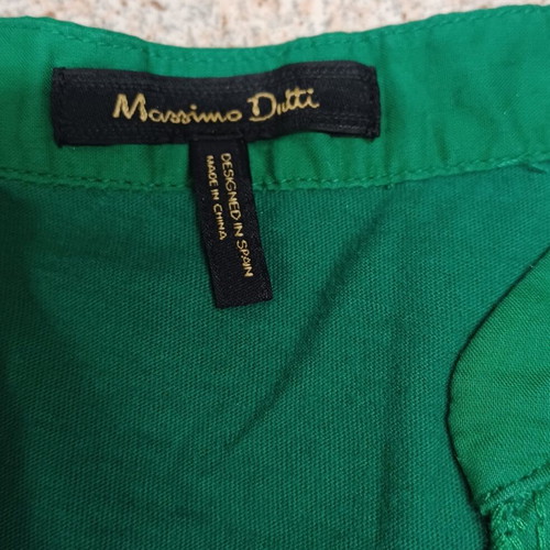 Massimo Dutti sleeveless blouse size S green like new