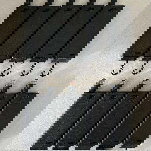 Ръчно изработени оптични сигнализатори за риболов комплект от 2 с LED