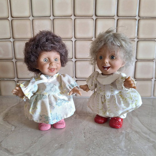 Vintage El Greco Baby Dolls set of 2 from 1980s