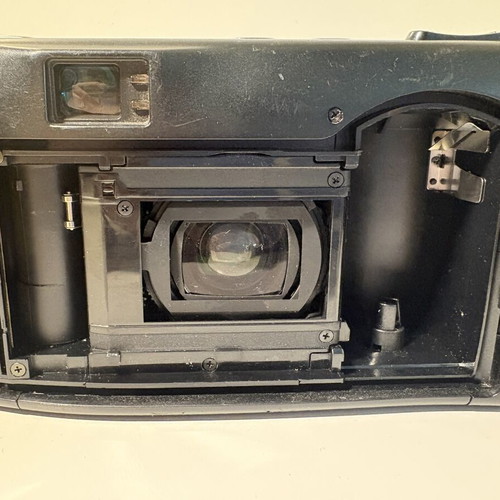 Leica Z2X film camera with Kodak Gold film and Philips battery