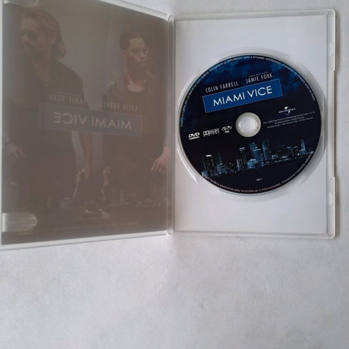 Miami Vice DVD used with subtitles