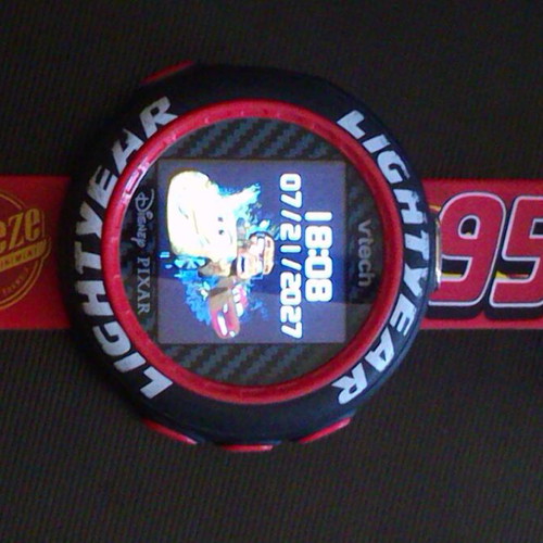 Vtech Lightning Camera Watch Disney Pixar used, kids up to 12 years
