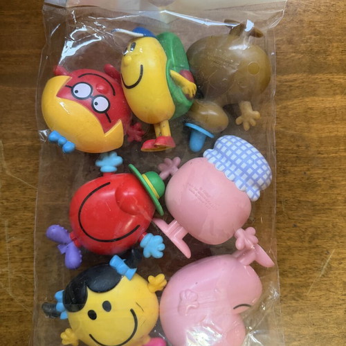 McDonald’s Happy Meal Mr Men Little Miss Figures Used Pack of 7 2017/18