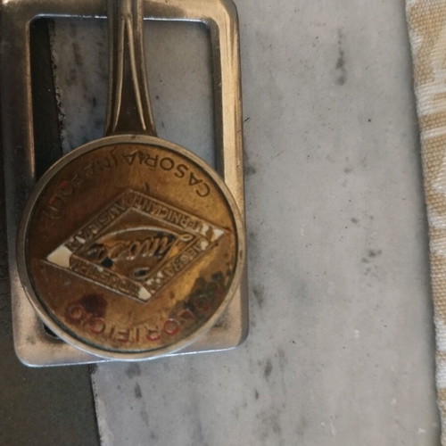 Silver old money clip like new