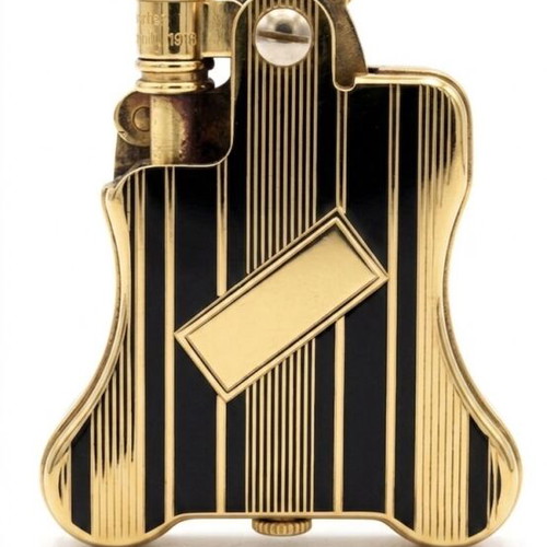 Ronson Banjo petrol lighter with original case