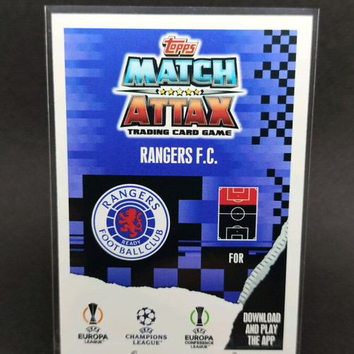 Laudrup Cult Hero collectible card TOPPS Match Attax 2024 like new