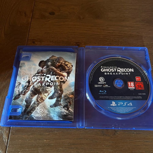 PlayStation 4 games used, Until Dawn, Ghost Recon Breakpoint