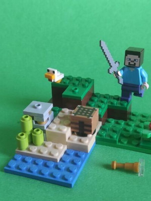 Minecraft Lego 21177 like new, complete set with original instructions