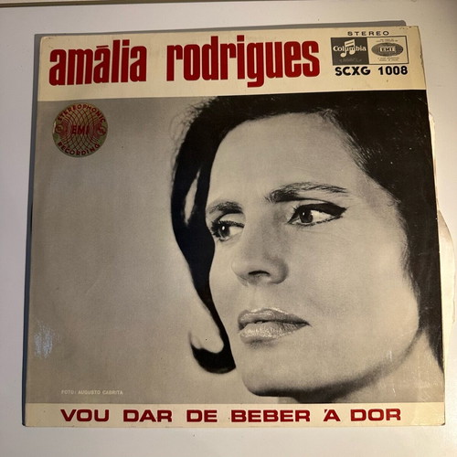 Amália Rodrigues Vou Dar De Beber À Dor vinyl like new, folk