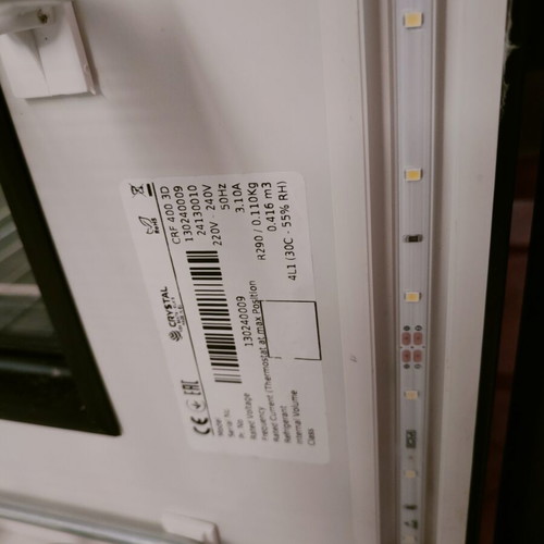 Crystal CRF 400 3D professional display freezer like new