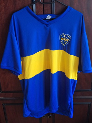 Boca Juniors Retro Football Shirt official replica like new, size XL