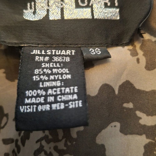 Jill Stuart coat size 36 like new, gray