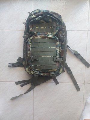 Military Backpack 25L camouflage Greek army like new