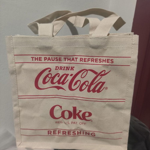 Coca Cola Tote Bag retro style, new