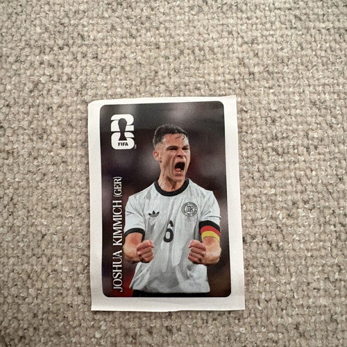 Joshua Kimmich Panini Coca-Cola FIFA World Cup 2026 sticker new