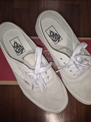Vans beige sneakers size 38.5