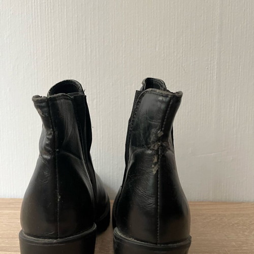 Black ankle boots used size 38